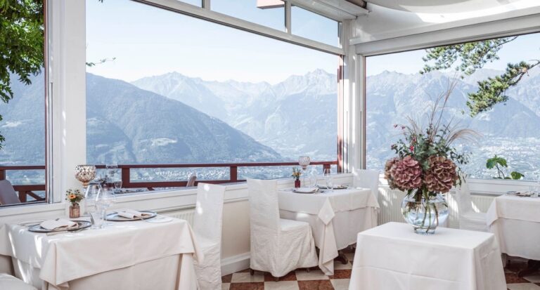 The Glass-Loggia Restaurant, Relais & Châteaux Hotel Castel Fragsburg