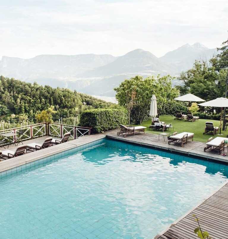 The Heated Garden Pool, Relais & Châteaux Hotel Castel Fragsburg