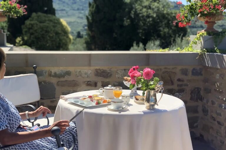 Breakfast on the Terrace, Relais & Châteaux Il Falconiere & Spa