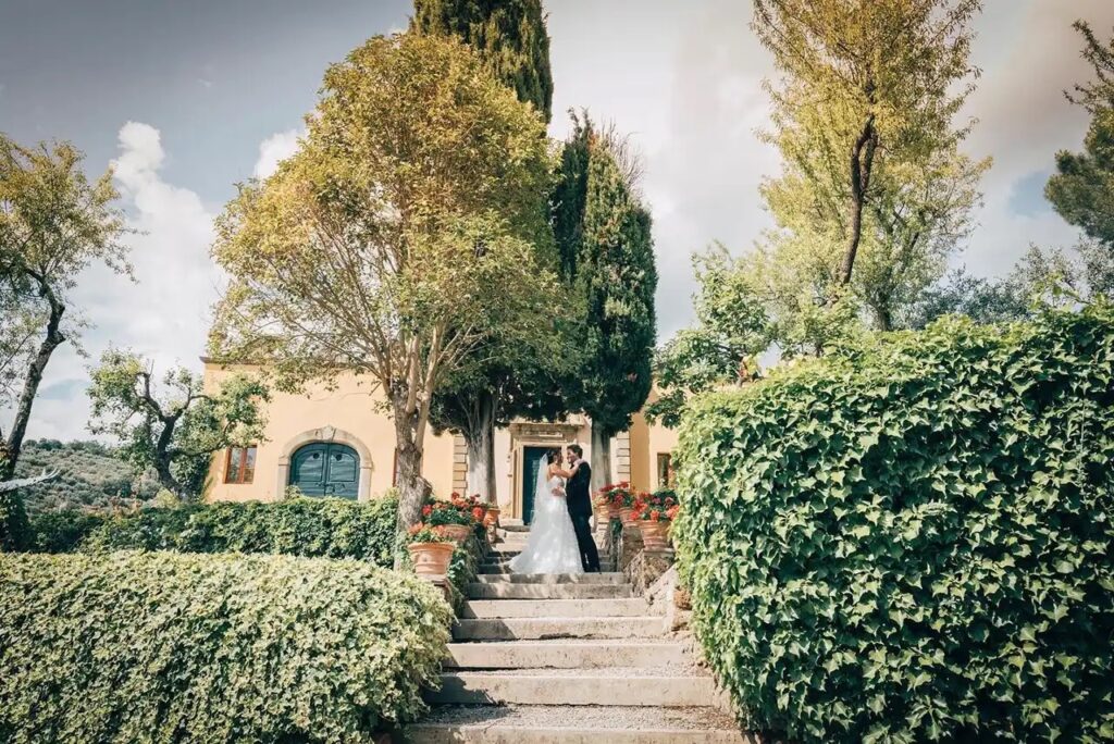 A villa among the vines