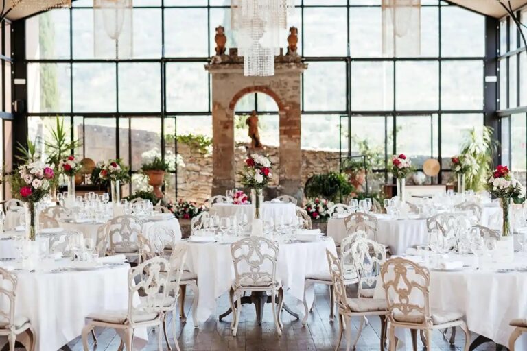 A Wedding Banquet in the Limonaia, Relais & Châteaux Il Falconiere & Spa