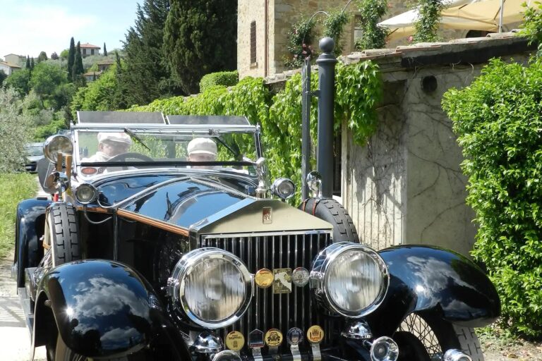 Arriving in Style, Relais & Châteaux Il Falconiere & Spa