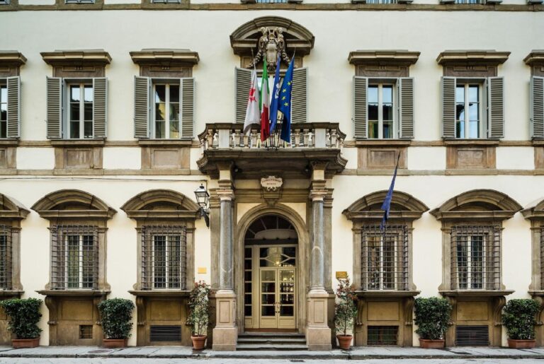 The Palazzo Facade by Day, Relais Santa Croce by Baglioni Hotels