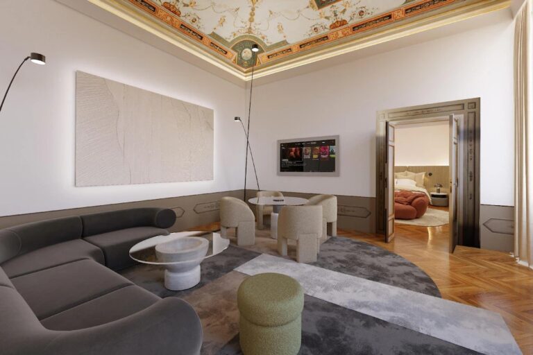 A Suite Living Room, Relais Santa Croce by Baglioni Hotels