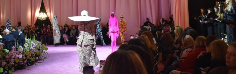 A fashion show in Lindley Hall, The Royal Horticultural Halls, Royal Horticultural Halls, lindley hall fashion show