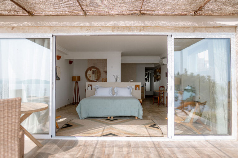 The Calypso sea view suite at La Corniche, Rocabella