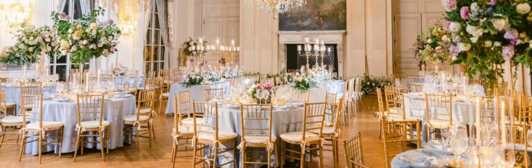 The Ballroom, Dressed for a Wedding Reception, Rosecliff