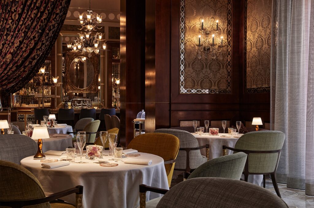 Sesamo dining room, Royal Mansour Marrakech