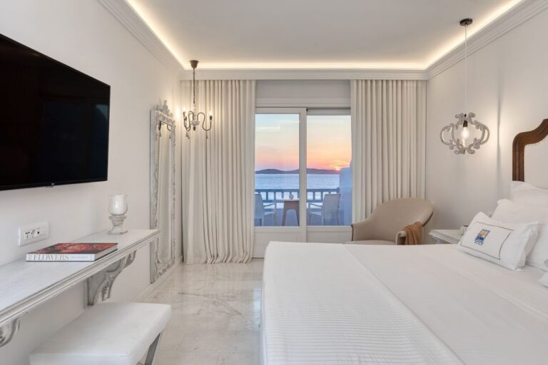 Signature Aegean Room with Sea View, Saint John Hotel Villas and Spa