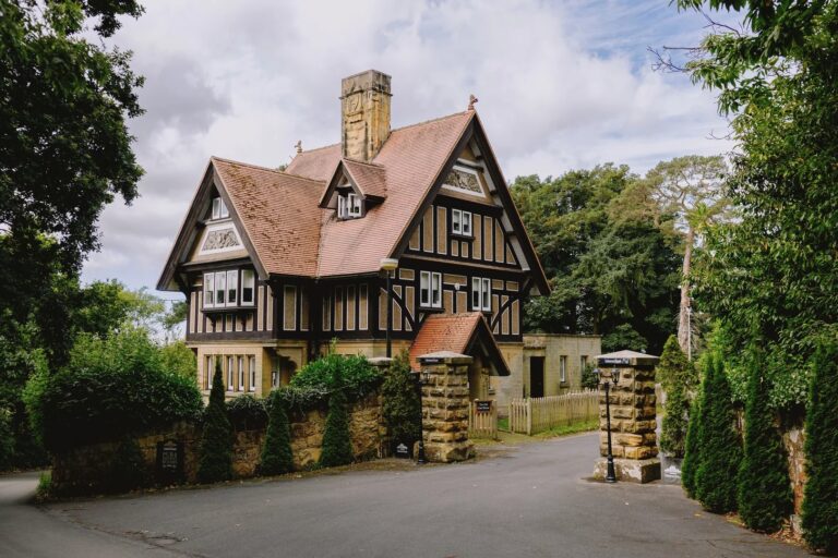 The Gatehouse at the entrance to the estate, Salomons Estate