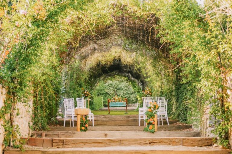 The Garden Arch, Set for the Ceremony, San Pietro sopra le Acque