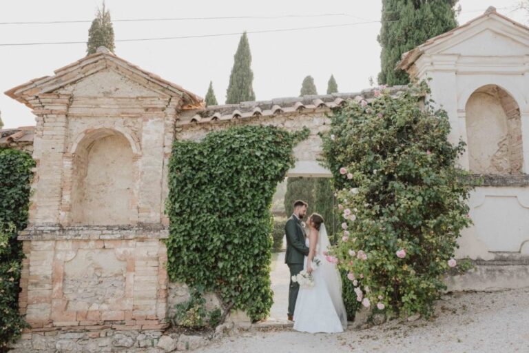 At the Stone Chapel Entrance, San Pietro sopra le Acque