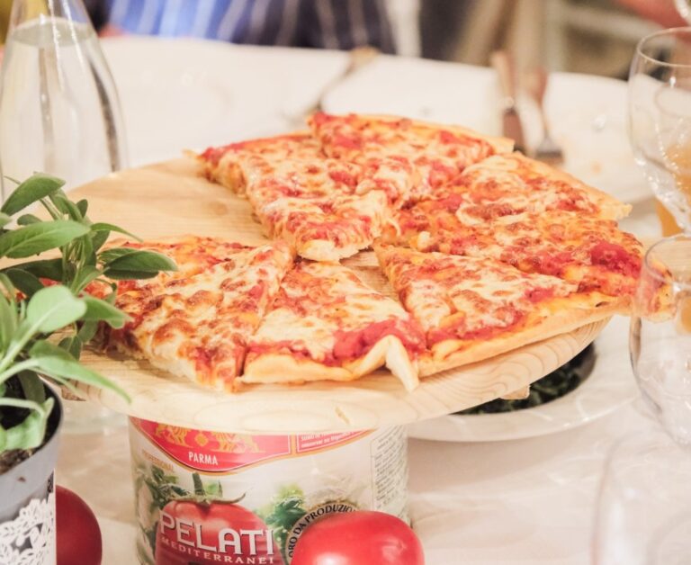 Umbrian Pizza, the Welcome Dinner, San Pietro sopra le Acque