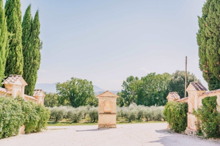 The Stone Entrance with Cypresses and Olive Grove, San Pietro sopra le Acque