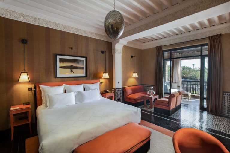 Deluxe Room bedroom, Selman Marrakech