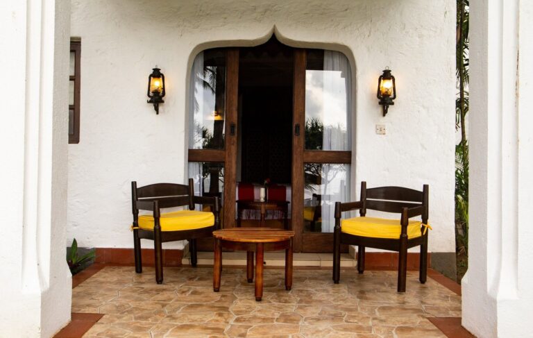 Terrace of a Superior Sea View twin room, Serena Beach Resort & Spa