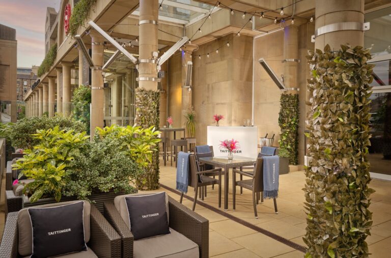 The Taittinger Terrace at One Square, Sheraton Grand Hotel & Spa, Edinburgh