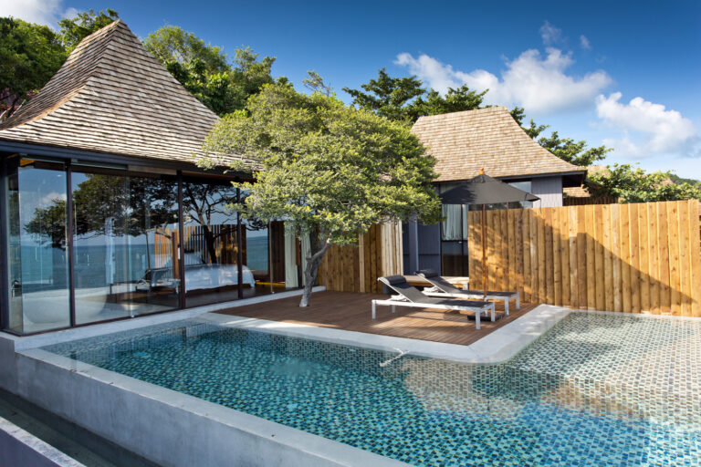 Ocean Front Pool Villa with its private pool and sun deck, Silavadee Pool Spa Resort