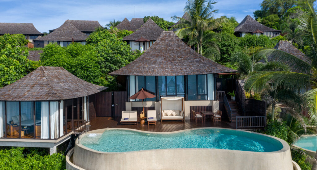 Pool Villa with Partial Ocean View