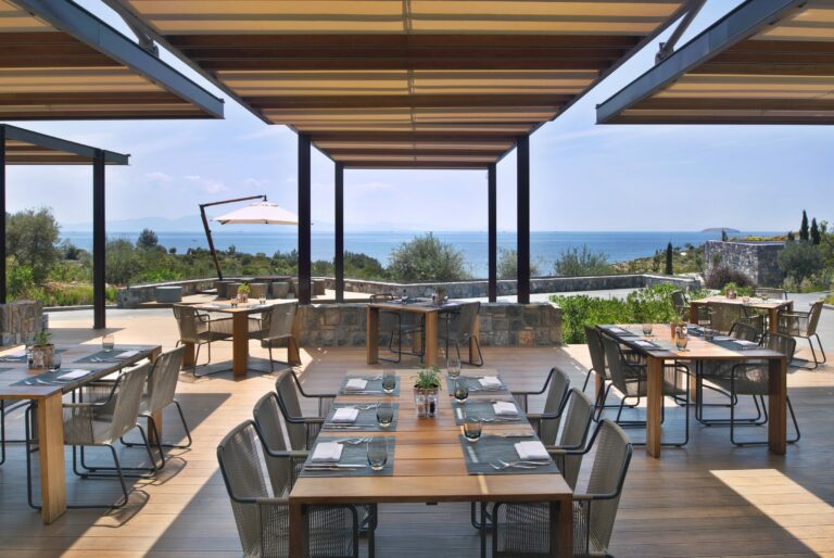 Sage & Sea restaurant terrace, Six Senses Kaplankaya