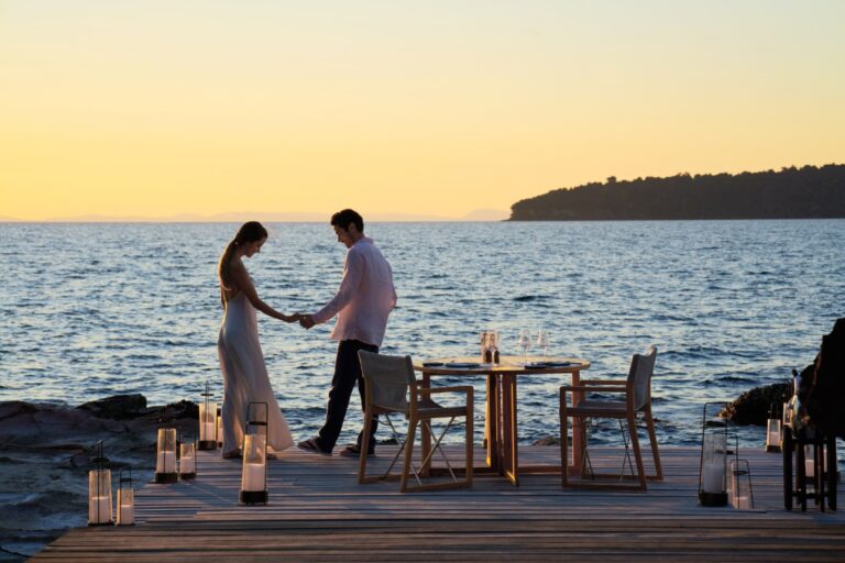 Romantic Boardwalk Dinner, Six Senses Krabey Island
