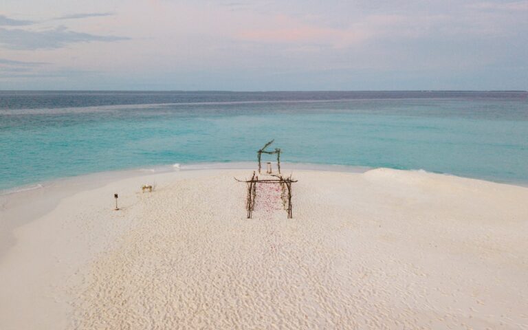 From a wedding at the resort, Six Senses Laamu
