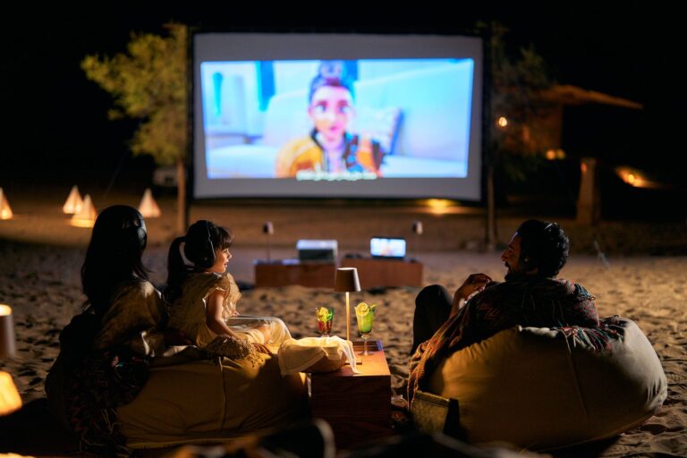 Cinema Under the Stars on the sand, Six Senses Southern Dunes