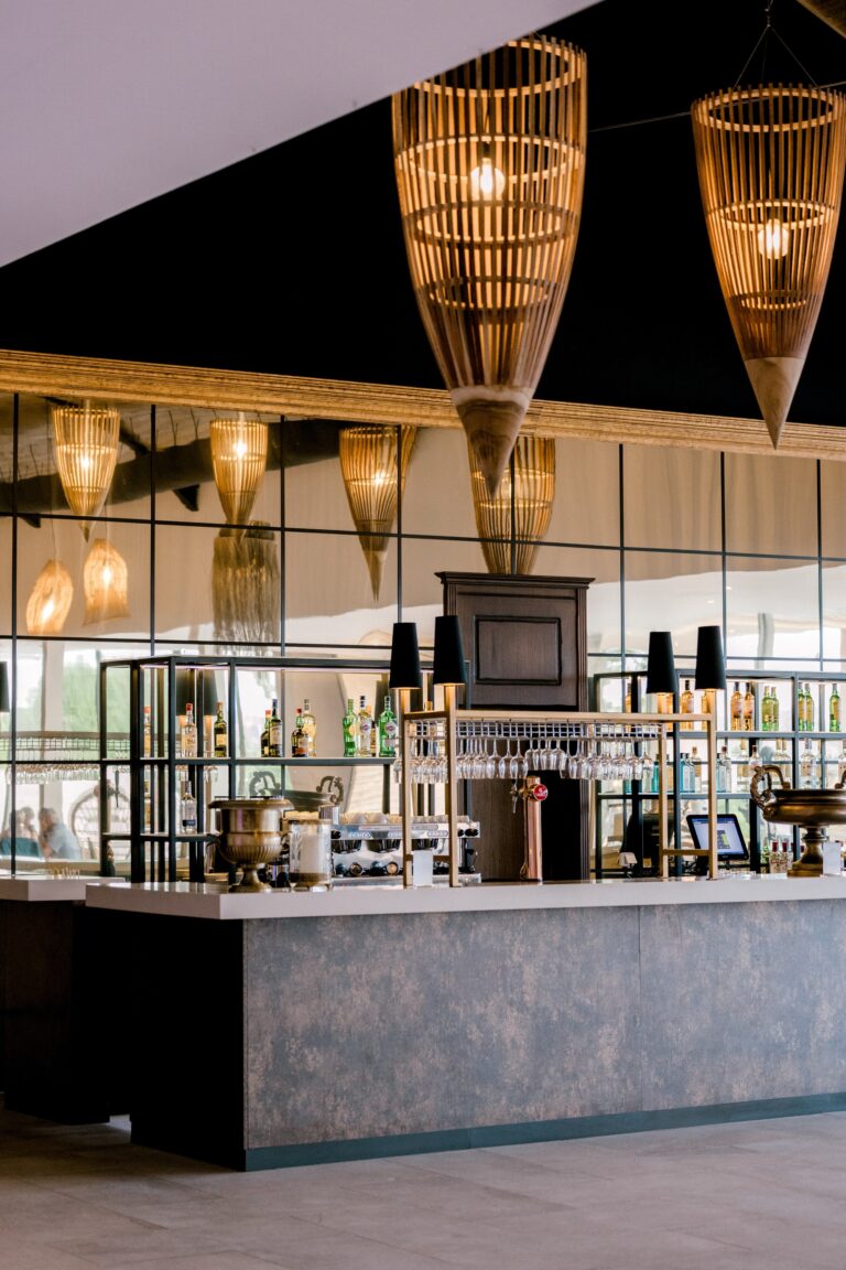 The bar in the Main Hall, Solar do Paço Algarve