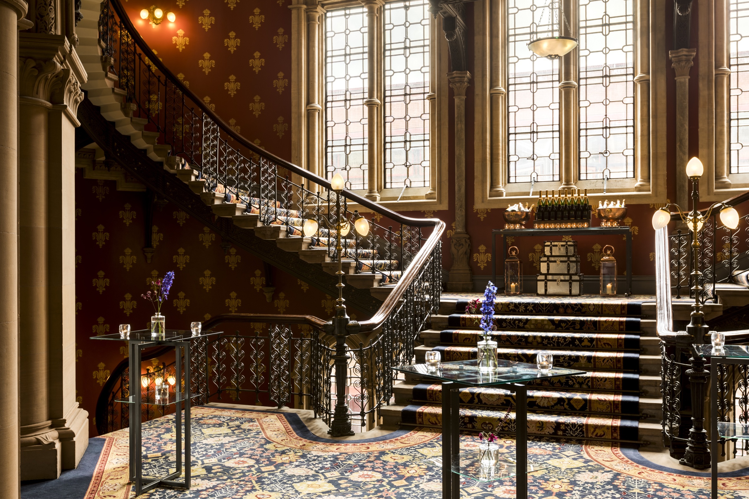 The Grand Staircase, St Pancras Renaissance Hotel London