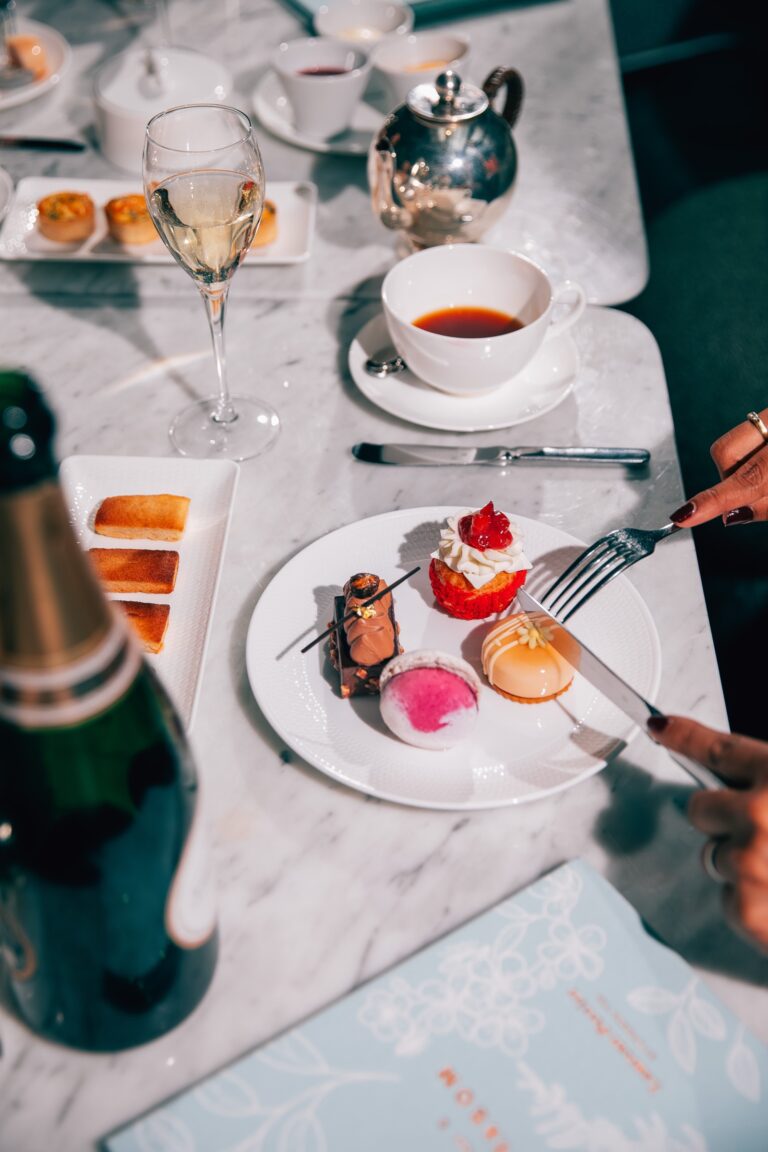 Afternoon tea at The Hansom, St Pancras Renaissance Hotel London