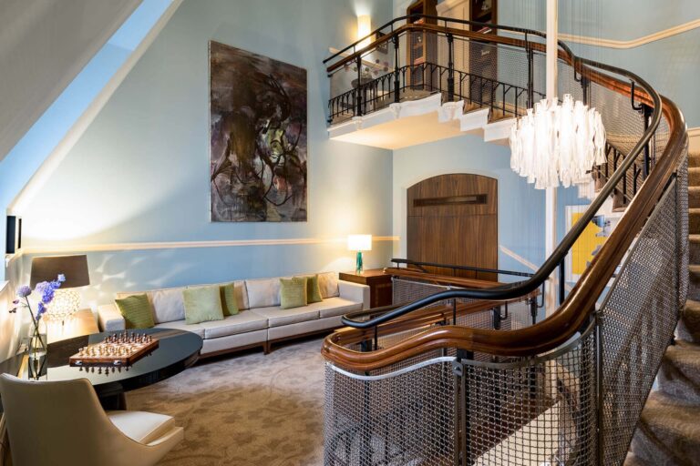 The Grand Staircase Suite, St Pancras Renaissance Hotel London