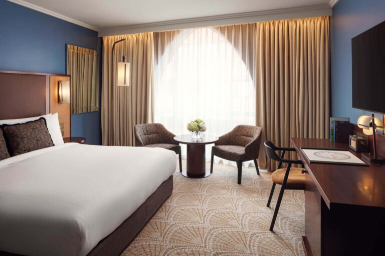 A Superior King Bedroom, St Pancras Renaissance Hotel London