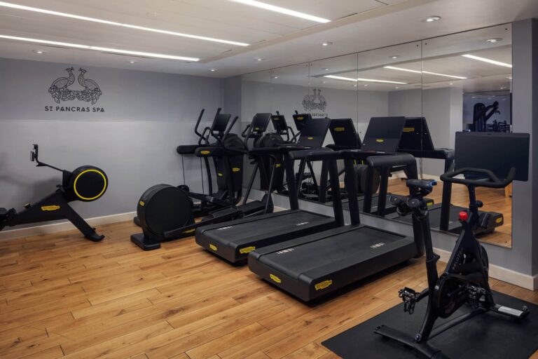 The fitness centre, St Pancras Renaissance Hotel London