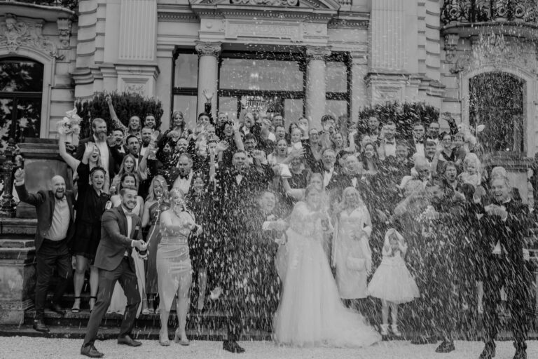 Confetti after the ceremony, Stella Rheni