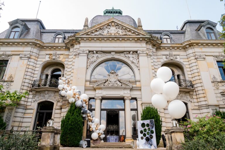 Entrance facade of the villa, Stella Rheni