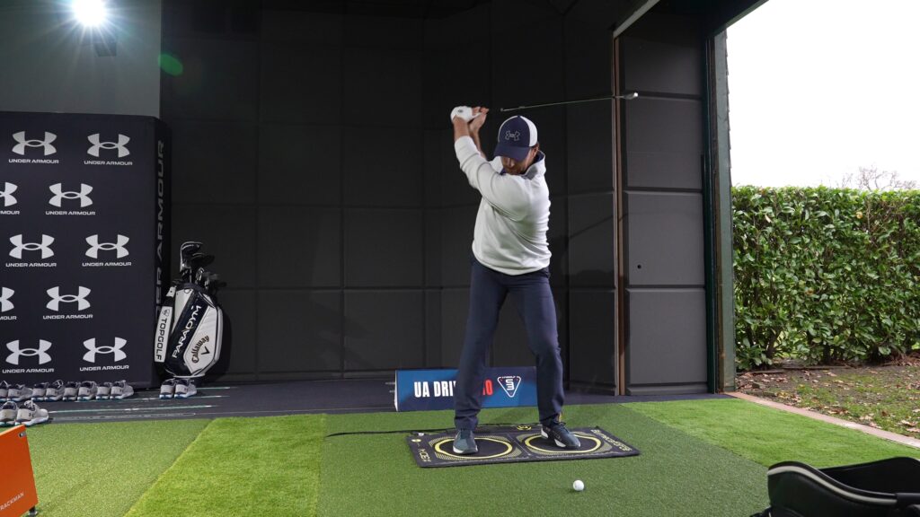 Practice bay in the golf academy, Stoke Park