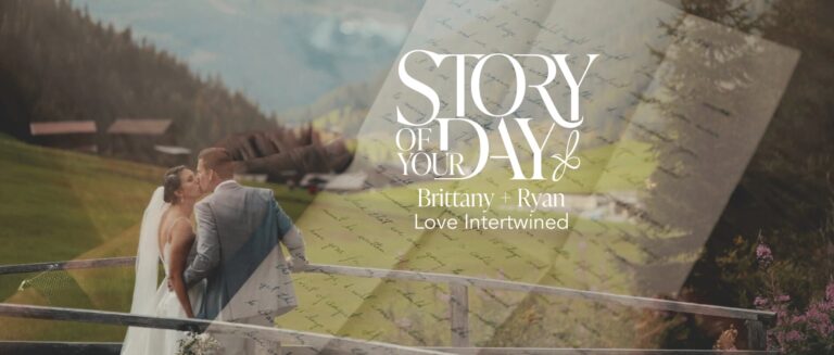 A frame from their film of Brittany & Ryan, Sertig Valley, Davos, Story Of Your Day