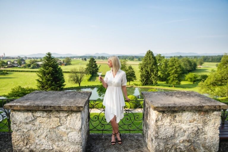 A Bride in the Grounds, Strmol Castle