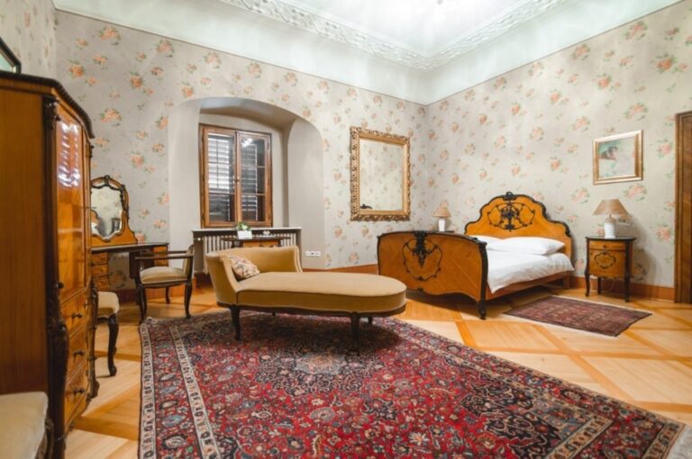 A Castle Bedroom, Strmol Castle
