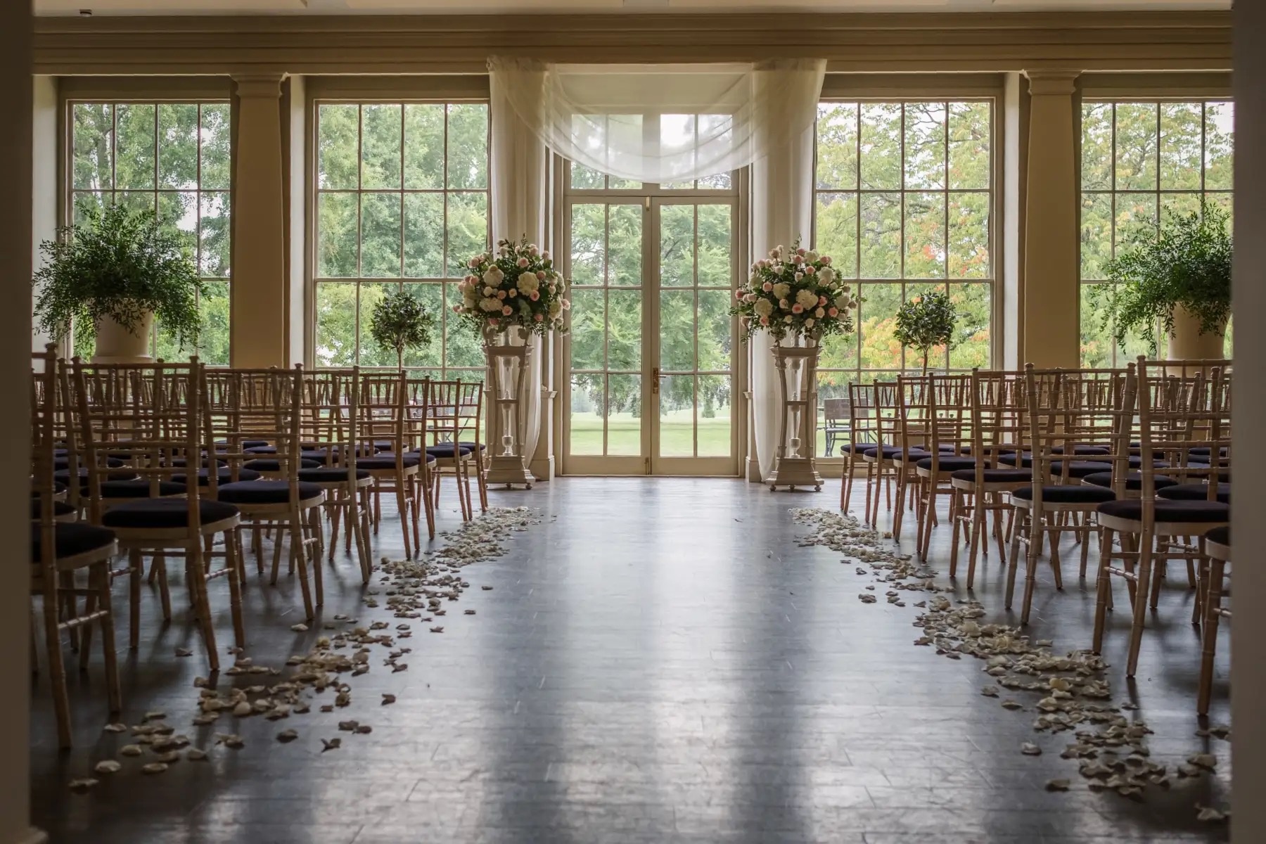 A Civil Ceremony in the Orangery at Stubton Hall, Stubton Hall