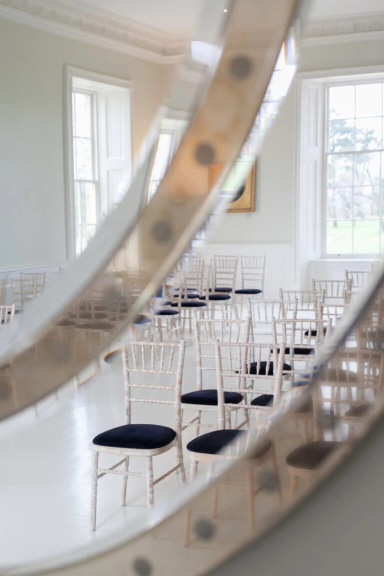 The Ceremony Room at Stubton Hall, Seen Through the Staircase, Stubton Hall