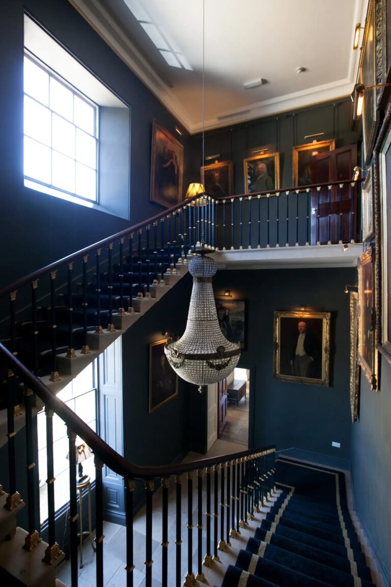 The Grand Staircase Hall at Stubton Hall, Stubton Hall