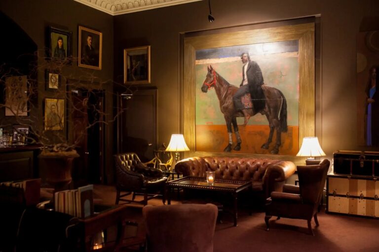 The Library Bar at Stubton Hall, Stubton Hall