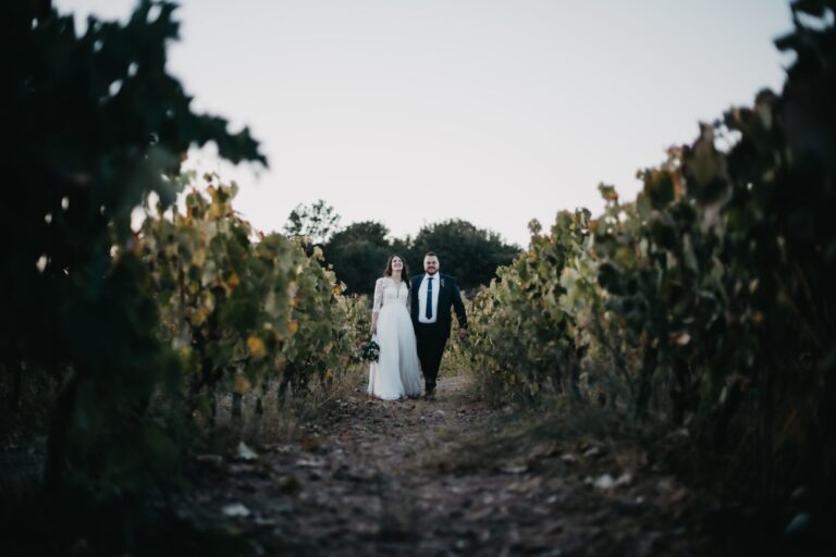 Walking away, down the vineyard row, Studio27 by Andreas Politis Photography and Cinematography