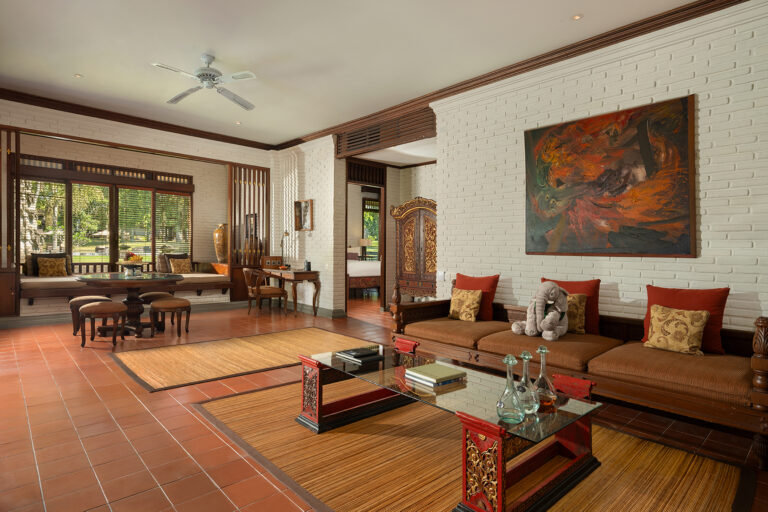 Villa sitting room, Tanah Gajah, a Resort by Hadiprana