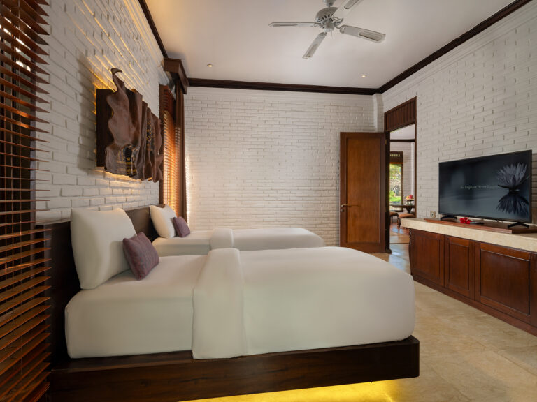Twin bedroom, Tanah Gajah, a Resort by Hadiprana