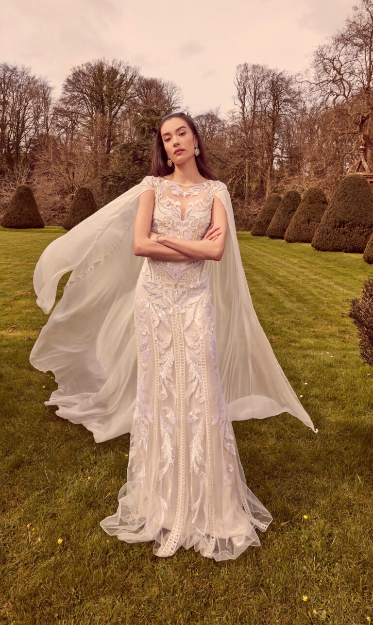 Novella Embellished Cape, Temperley London