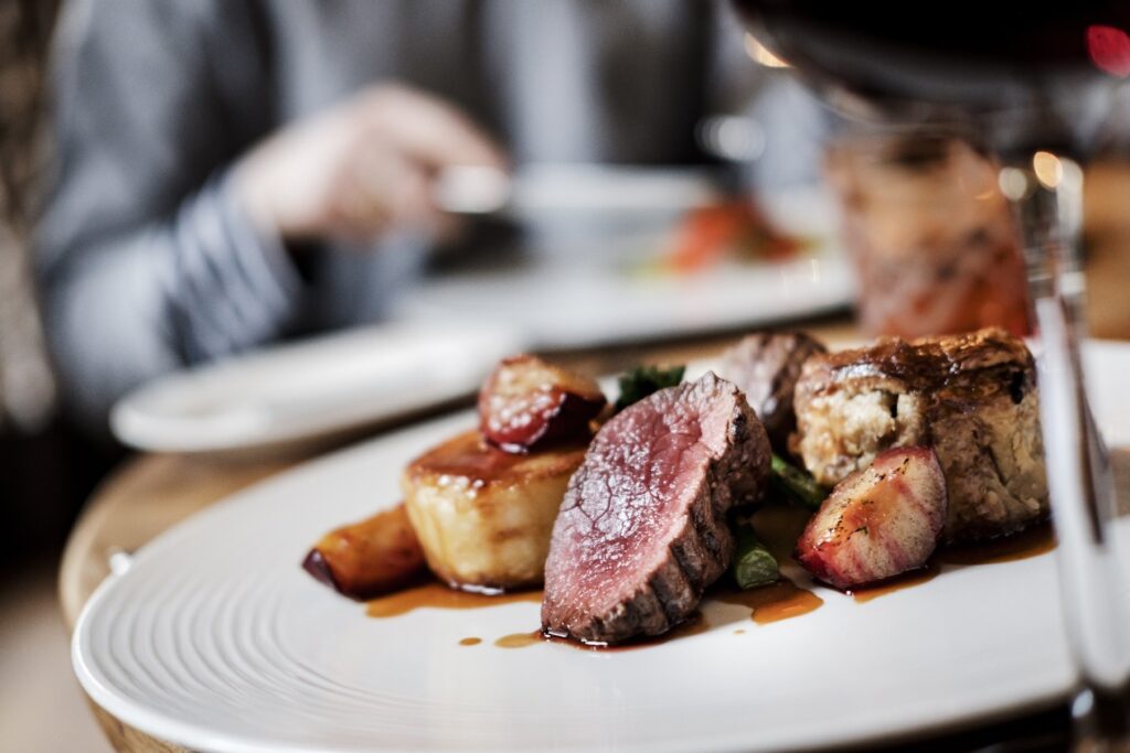 Two AA Rosettes, cooked in-house