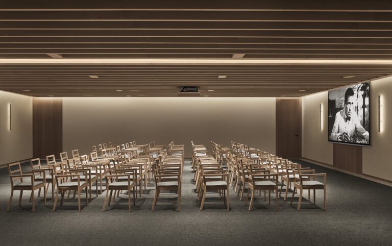 An indoor event room set with chairs, The Bodrum Edition