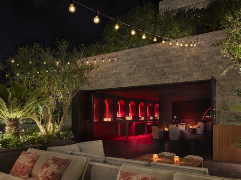 The Discetto terrace in the evening, The Bodrum Edition